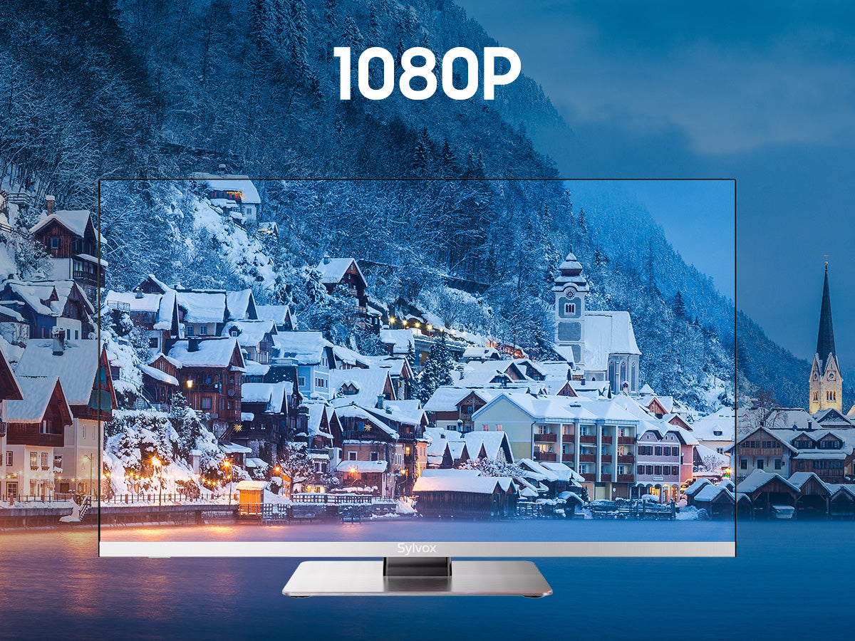 SYLVOX TV RV de 24 pulgadas 12/24 V para RV 1080P Full HD Smart TV, tienda  de aplicaciones integrada, compatible con WiFi Bluetooth, pequeño televisor