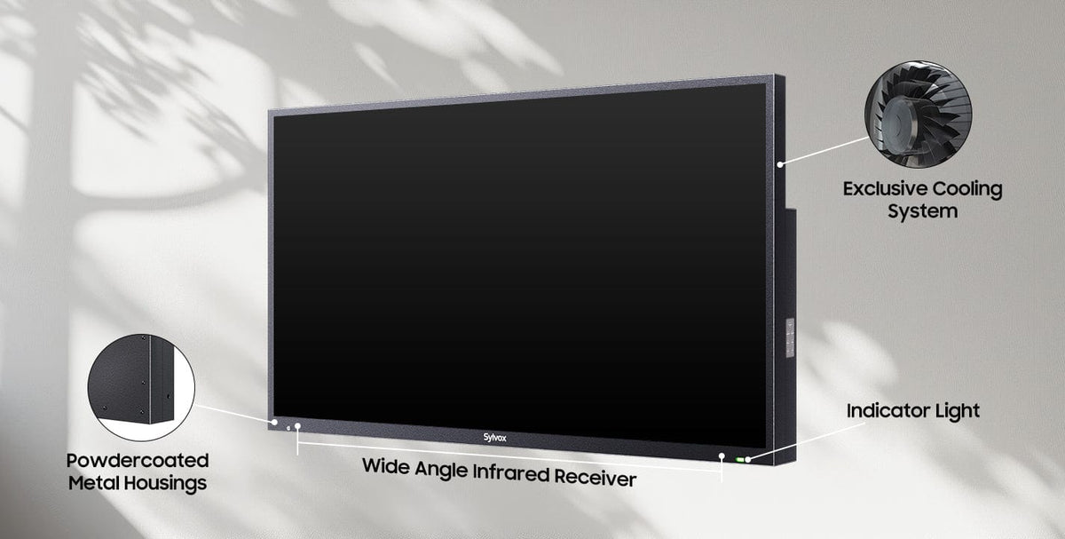 Sylvox Cinema Series outdoor television designed for year-round viewing