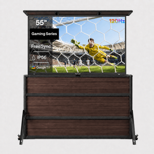 65" Cabinet + Gaming 55"(Partial Sun)