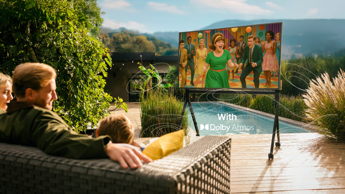 Dolby Atmos audio support on the Sylvox Cinema Series outdoor TV