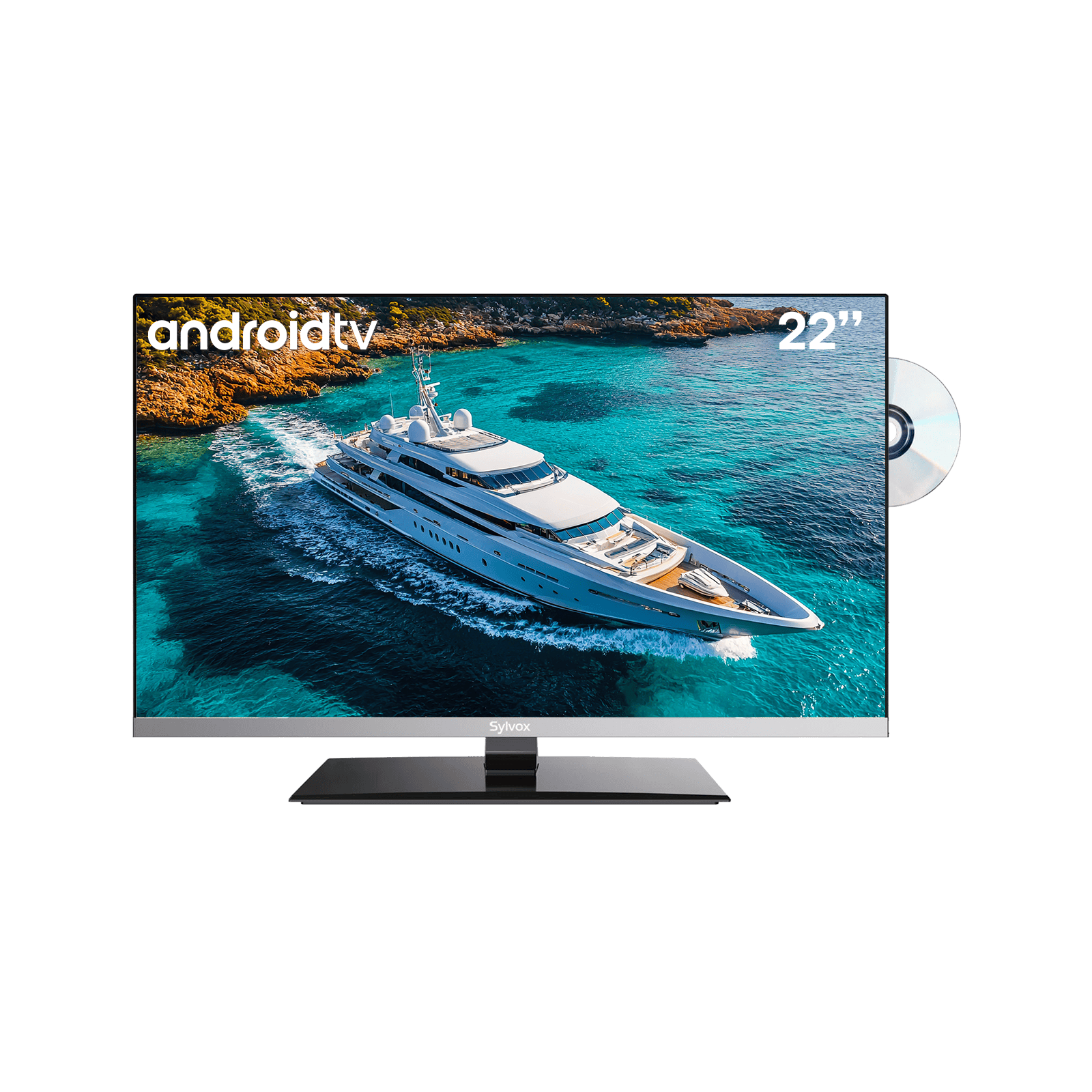 22" Smart 12V RV TV - Marine Series (With DVD Combo) – SYLVOX