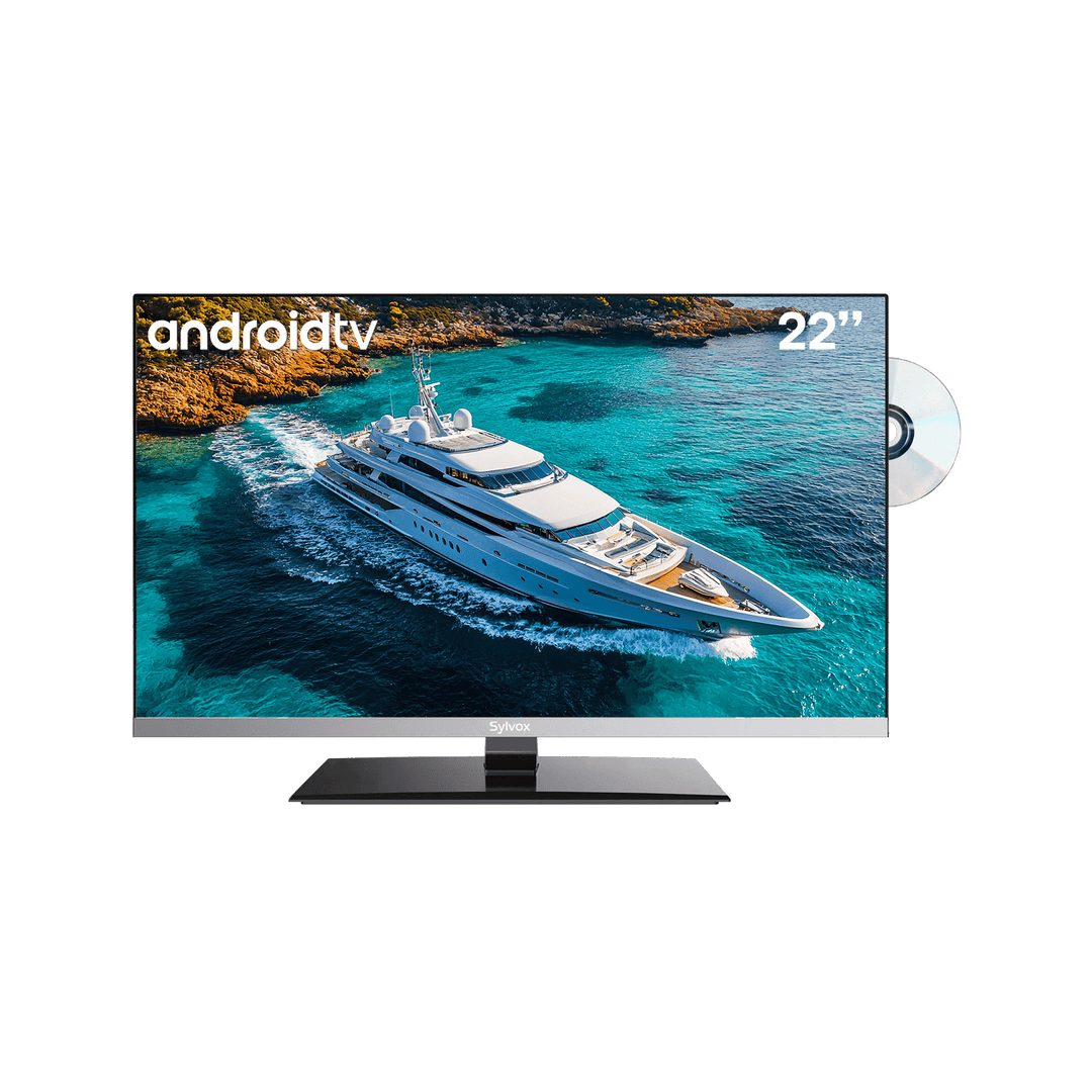 22" Smart 12V RV TV - Marine Series (With DVD Combo)