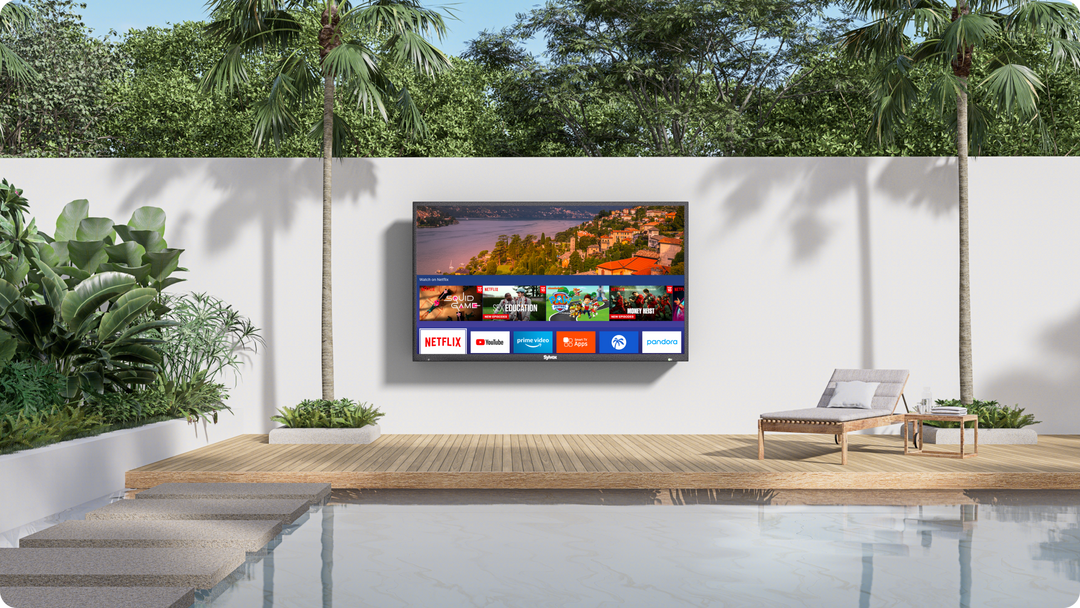 The Best Waterproof Outdoor TVs for Your Patio-Sylvox – SYLVOX