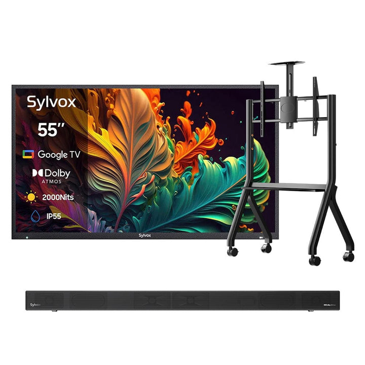 55" Premium QLED Google Outdoor TV - 2024 Pool Pro QLED 2.0 Series