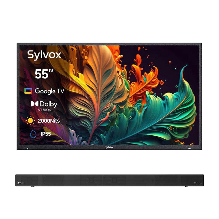 55" Premium QLED Google Outdoor TV - 2024 Pool Pro QLED 2.0 Series