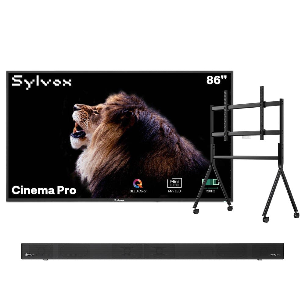 Sylvox Cinema Pro 86" Helio QLED 120HZ Outdoor TV(5000Nits)-2025 Model