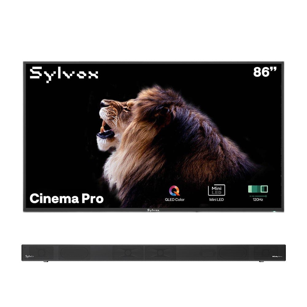 Sylvox Cinema Pro 86" Helio QLED 120HZ Outdoor TV(5000Nits)-2025 Model