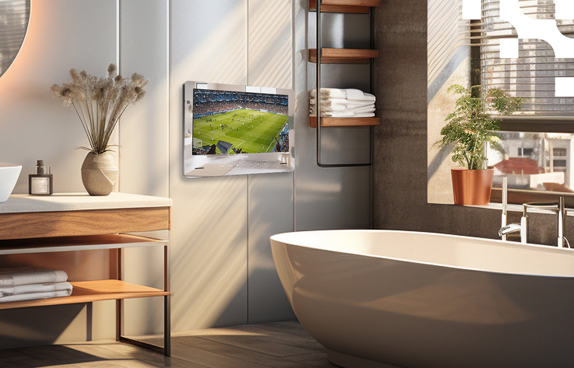 Bathroom TV