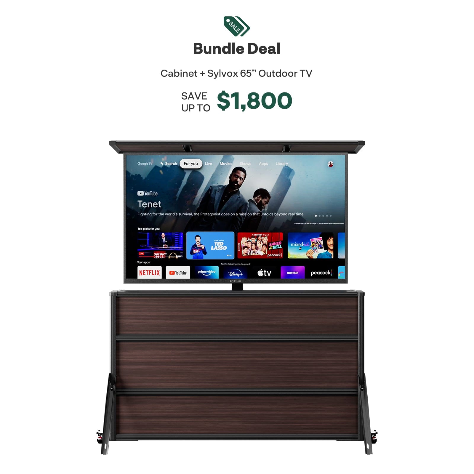 【新生活応援】YouTubeもTVも！37型TV&Chromecast4Kセット 2026 Valentines Day Sale – SYLVOX