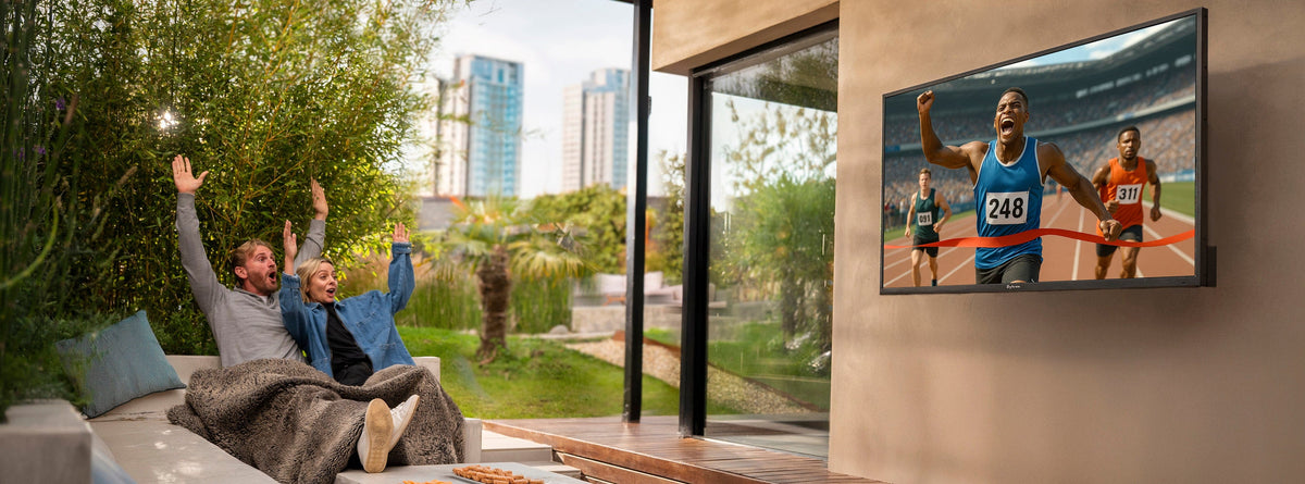 Sylvox Cinema Series outdoor television with Google TV