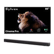 Sylvox Cinema Pro 85" Helio QLED  Outdoor TV-(3500Nits, 120HZ)