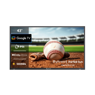 43-inch Deck Pro 3.0 Partial Sun Outdoor TV