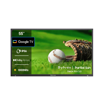55-inch Deck Pro 3.0 Partial Sun Outdoor TV