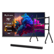 75" Advanced QLED Google Outdoor TV -2026 Deck Pro QLED 3.0