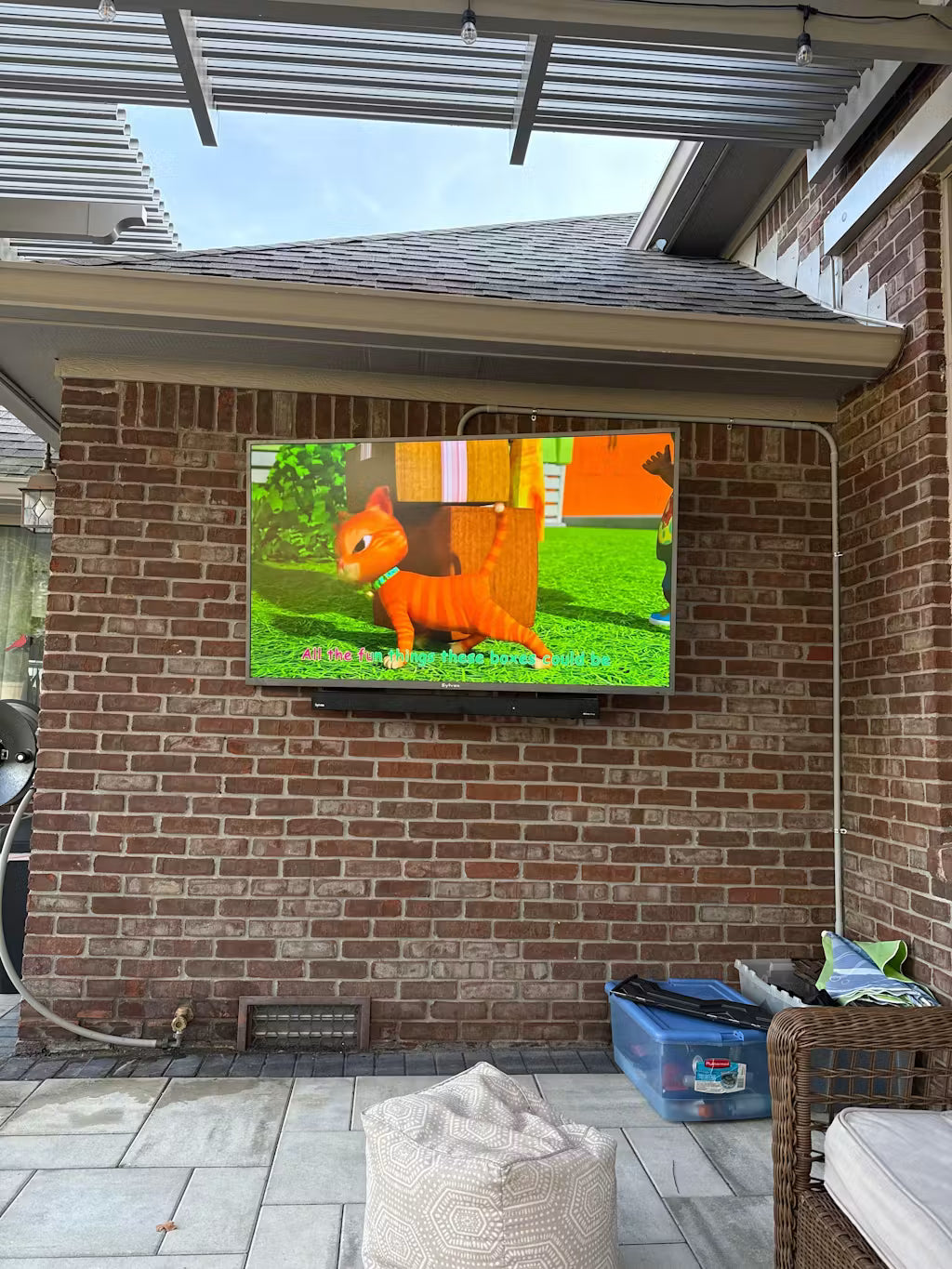 55" Waterproof Outdoor TV-2025 Gaming Serie (120HZ)