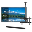 43" 2000Nit Google Outdoor TV -2026 Pool Pro 3.0 Series