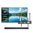 55" 2000Nit Google Outdoor TV -2026 Pool Pro 3.0 Series