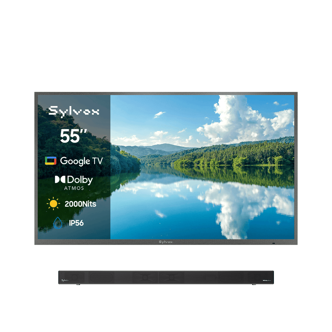 55" 2000Nit Google Outdoor TV -2026 Pool Pro 3.0 Series