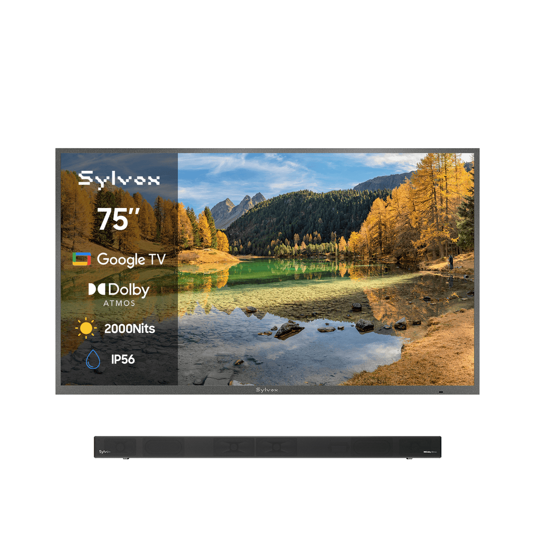 75" 2000Nit Google Outdoor TV -2026 Pool Pro 3.0 Series