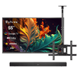 55" Premium QLED Google Outdoor TV - 2026 Pool Pro QLED 3.0 Series