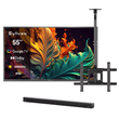 55" Premium QLED Google Outdoor TV - 2026 Pool Pro QLED 3.0 Series