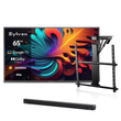 65" Premium QLED Google Outdoor TV - 2026 Pool Pro QLED 3.0 Series