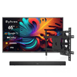 65" Premium QLED Google Outdoor TV - 2026 Pool Pro QLED 3.0 Series
