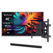65" Premium QLED Google Outdoor TV - 2026 Pool Pro QLED 3.0 Series