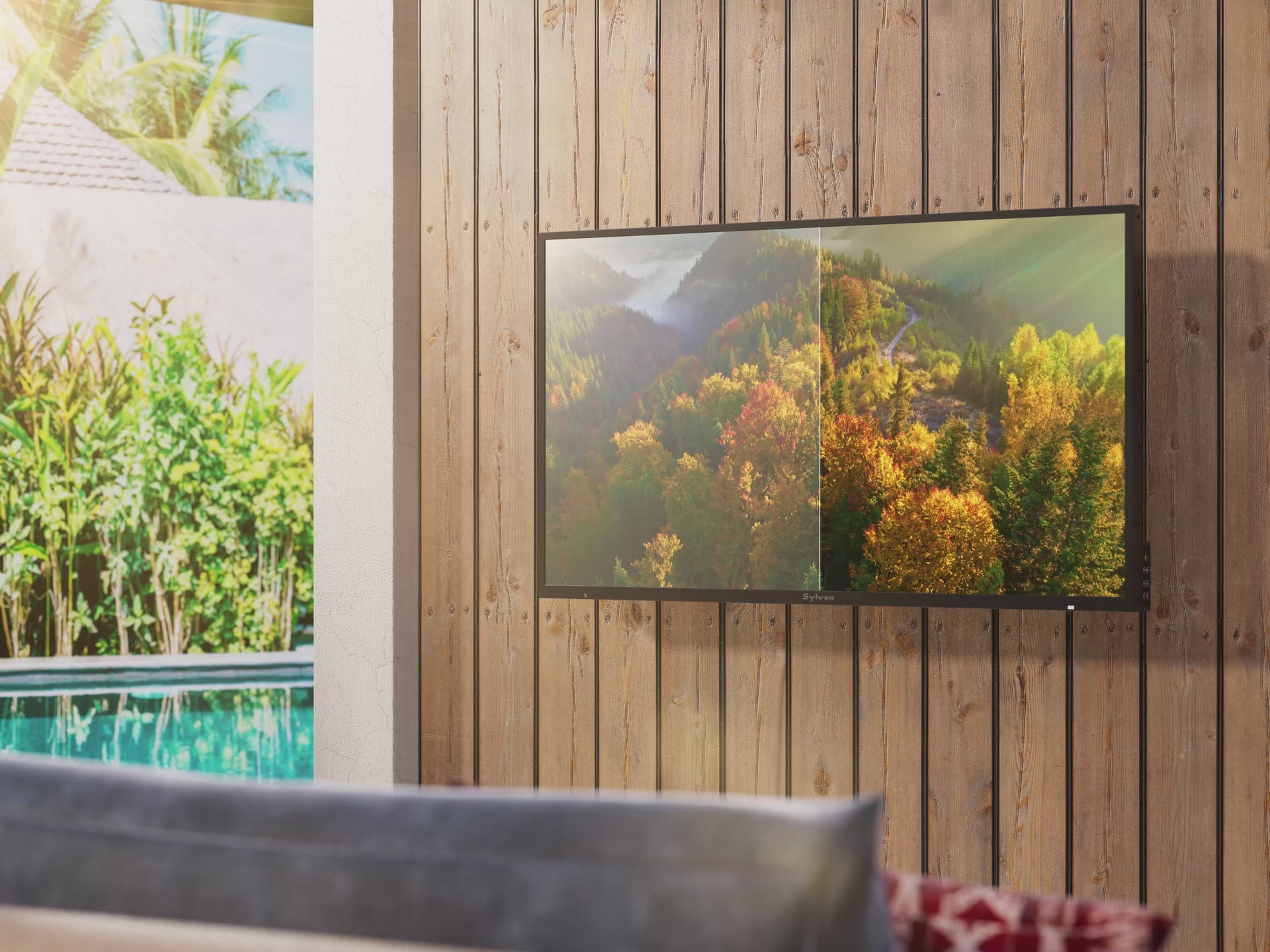Sylvox Cinema Series outdoor television viewing technology