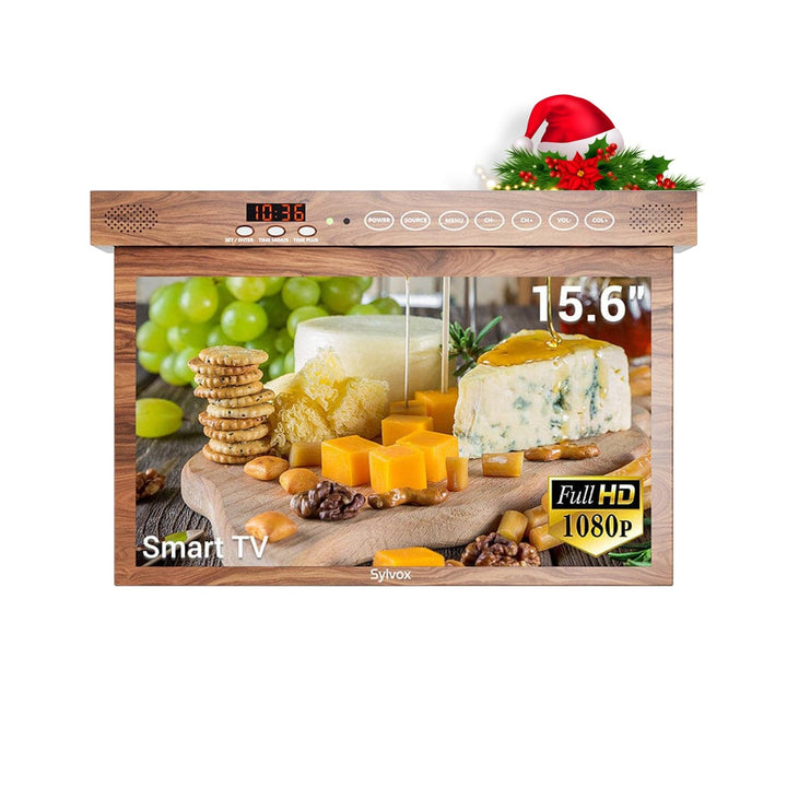 15.6" Smart Under-Cabinet Kitchen TV – The Perfect Christmas Gift