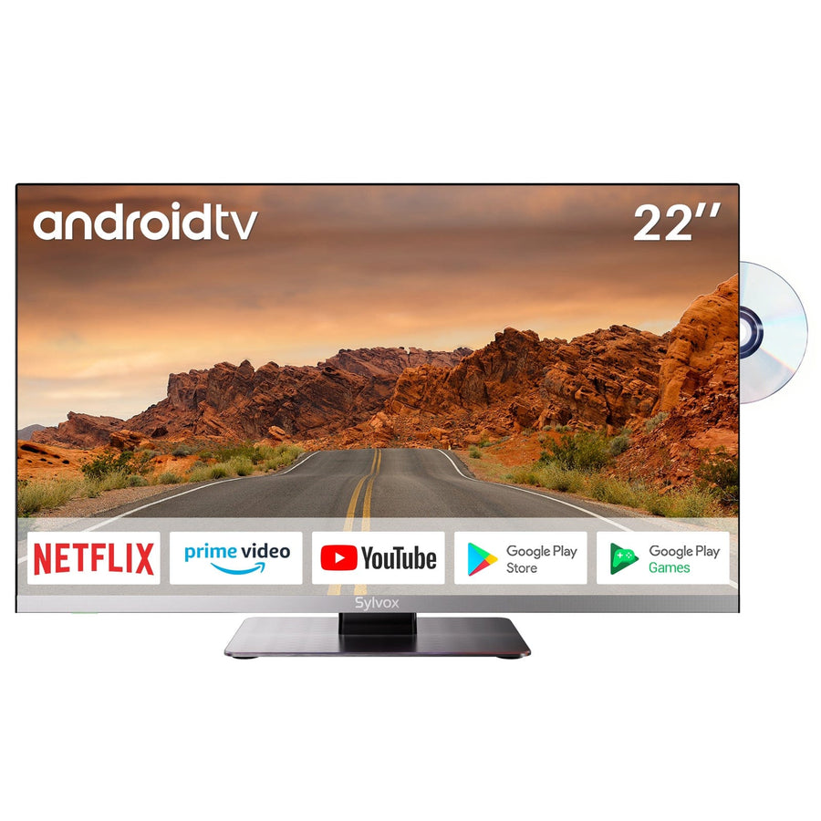 22'' Smart 12 Volt TV DVD Combo(2023 Limo Series) – SYLVOX