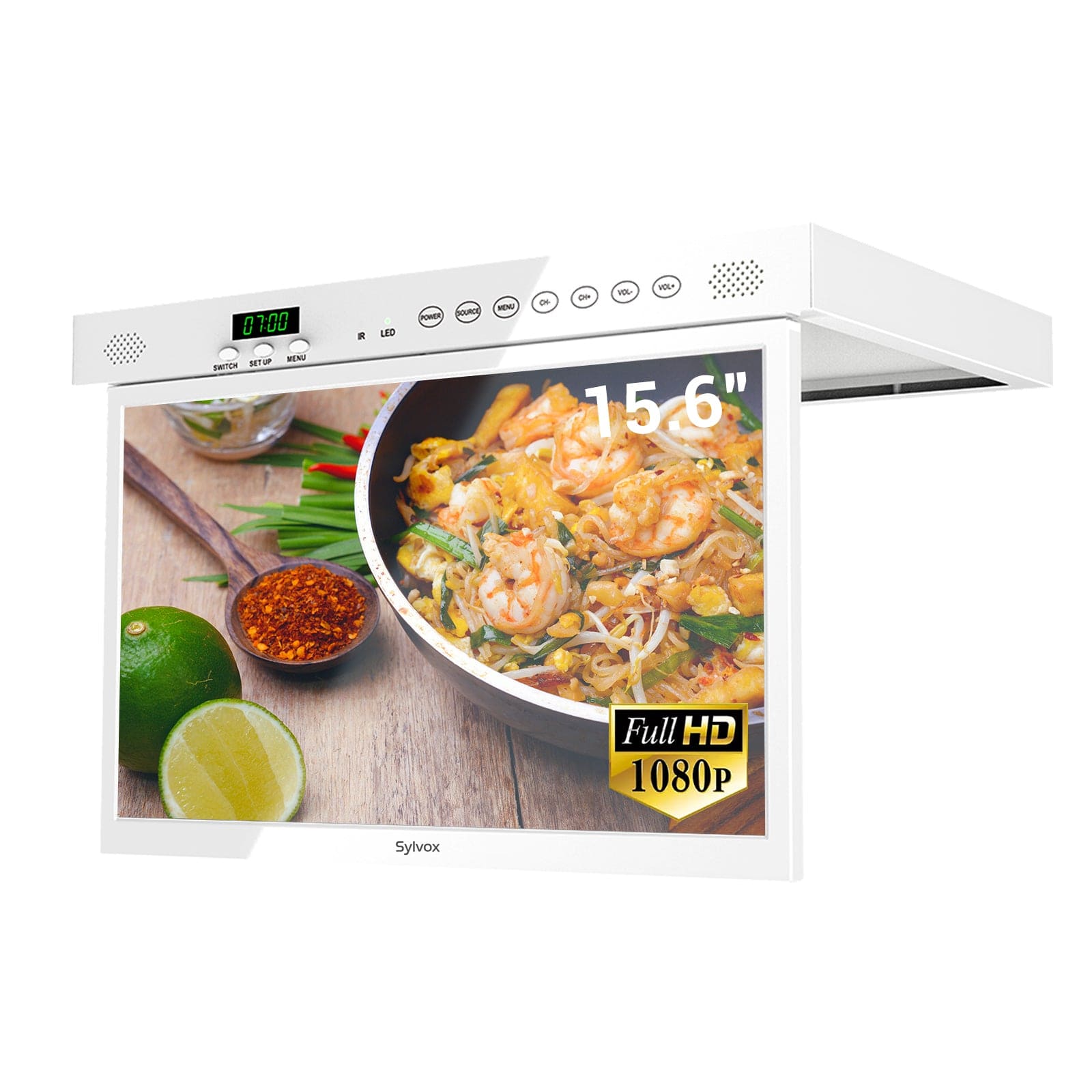 Sylvox 15.6 “Smart Under Gabinet TV per cucina